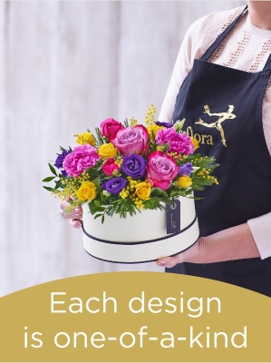 Interflora  Hatbox